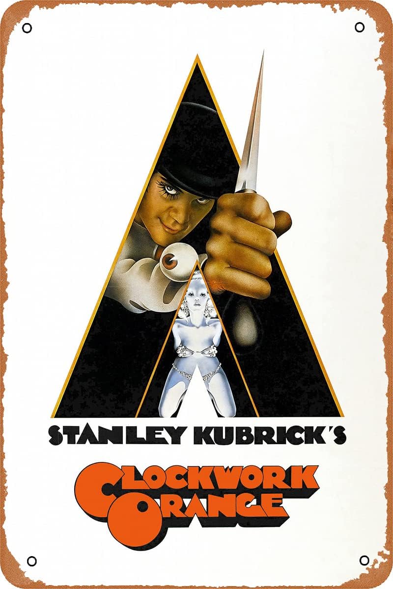 A Clockwork Orange Movie Poste - Home Decor Orange ulasan dan harga