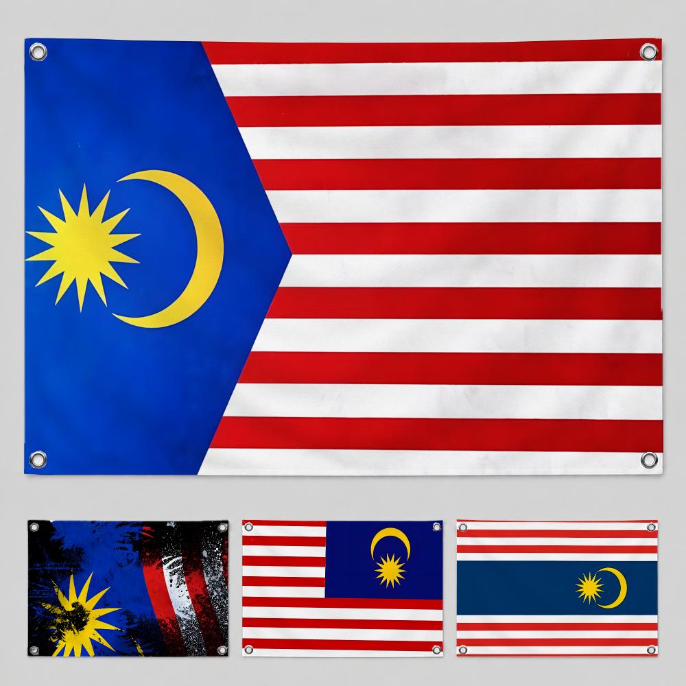 Flag Flag of Malaysia Flags Ho - Home Decor Malaysia ulasan dan harga