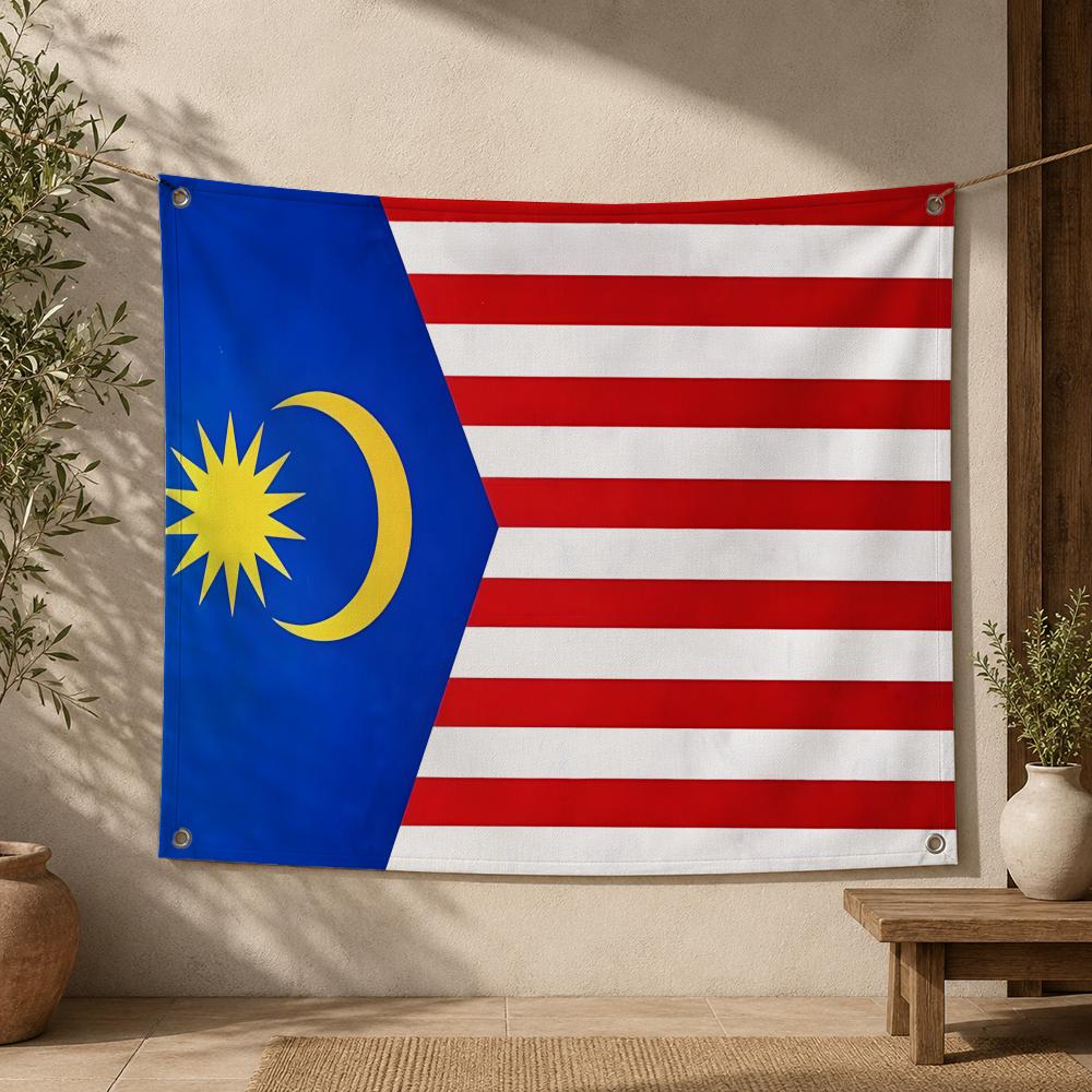 Flag Flag of Malaysia Flags Ho - Home Decor Malaysia ulasan dan harga