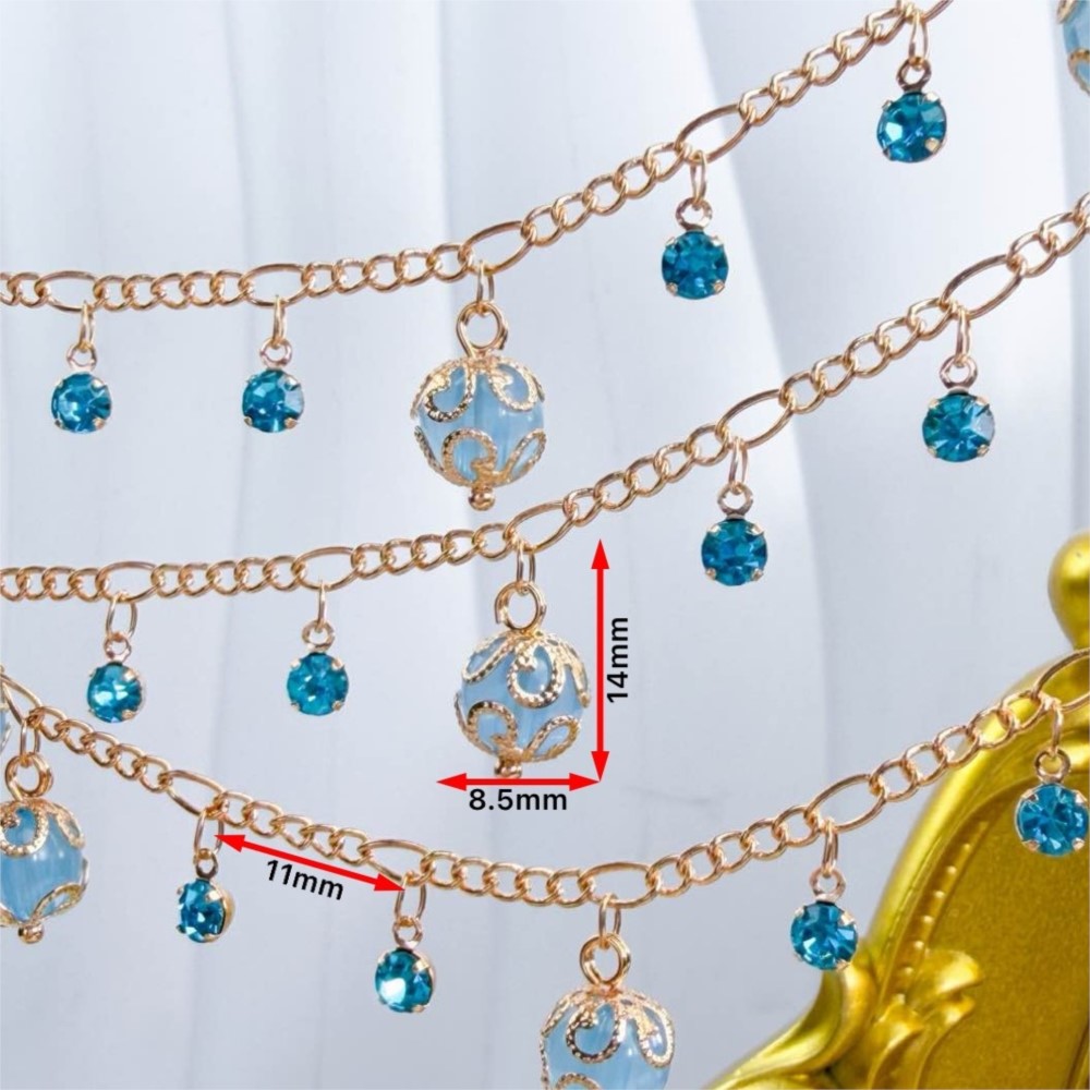 0.5Meter/1Meter Glass Bead Rhi - Home Decor Glass ulasan dan harga