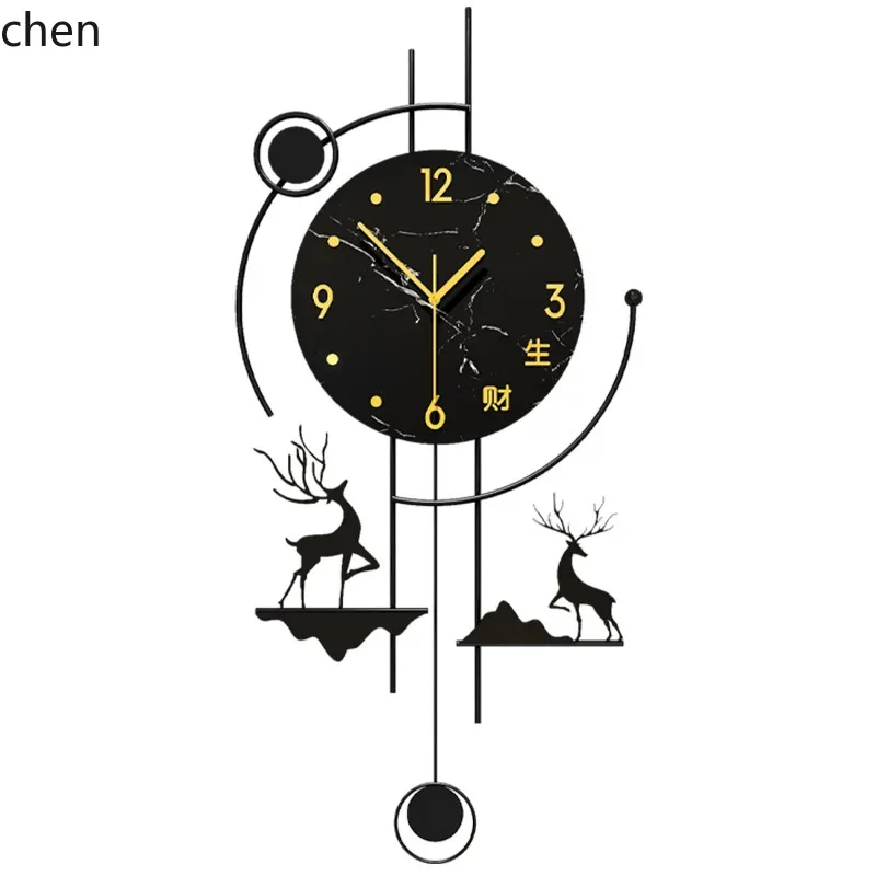 TQH-i7.7 Modern Light Luxury W - Wall Clock Silent ulasan dan harga