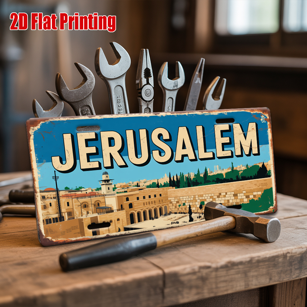 CIFBUY Vintage Jerusalem Citys - Home Decor Living Room ulasan dan harga