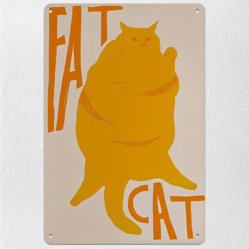 Vintage Iron Metal Sign with O - Home Decor Orange ulasan dan harga